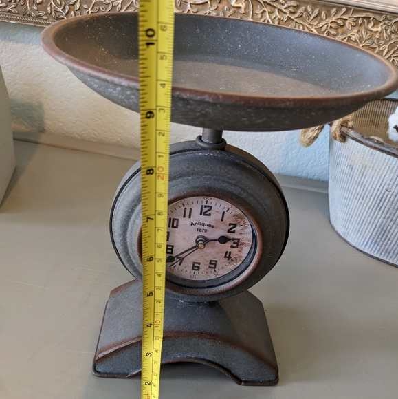 Accents Vintage Farmhouse Kitchen Scale Clock Poshmark